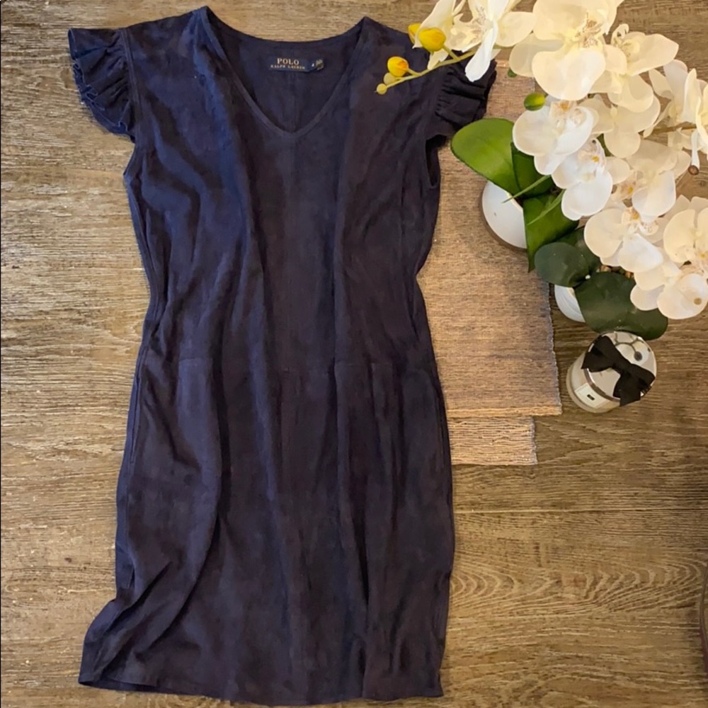 Polo Ralph Lauren Suede Dress